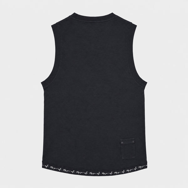 MERINO HERITAGE STITCH TANK TOP - FLOW